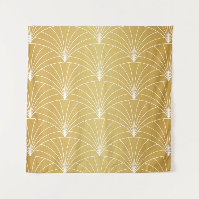 Tapete De Parede Classic Art Deco Seamless Pattern. Geometric Styli (Frente)