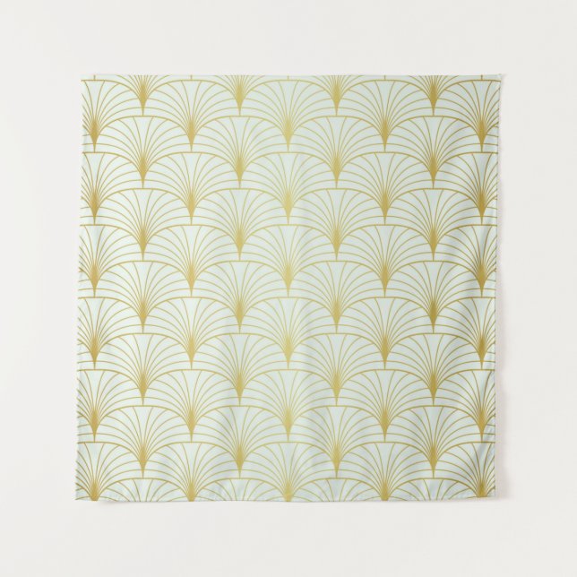 Tapete De Parede Classic Art Deco Seamless Pattern. Geometric Styli (Frente)