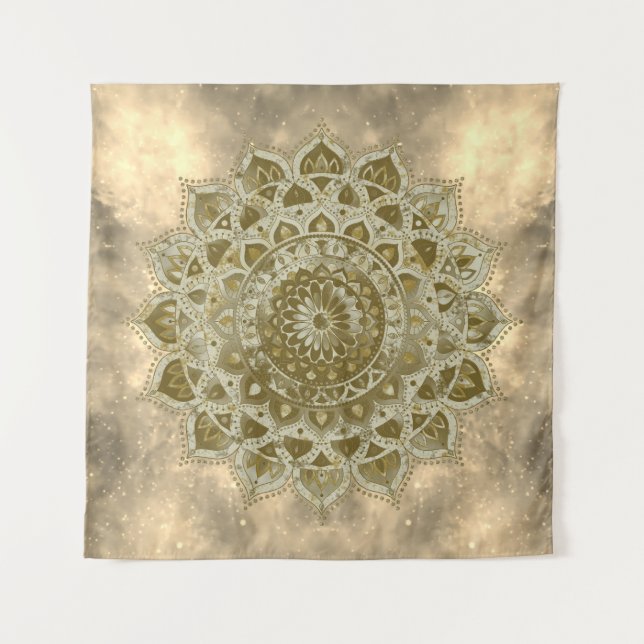 Tapete De Parede Clássico Colorosamente Mandala Índia Estilo 4 (Frente)
