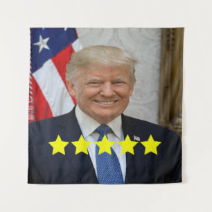 Tapete De Parede Classificação de Aprovação do Presidente Donald Tr