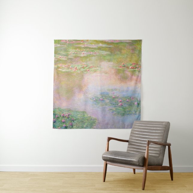 TAPETE DE PAREDE | Claude Monet (57"x57") Ninféas (In Situ)
