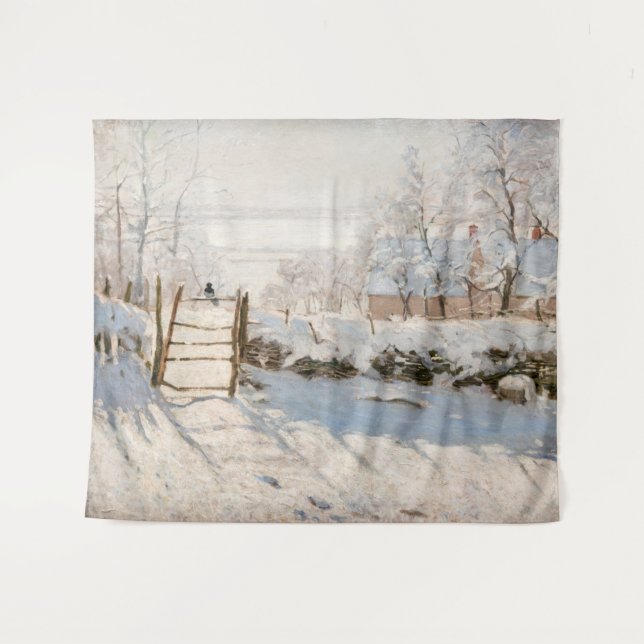 Tapete De Parede Claude Monet - A Pega (Frente (Horizontal))