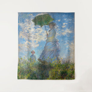 Tapete De Parede Claude Monet - A Promenade, Mulher com Parasol