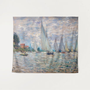 Tapete De Parede Claude Monet - Boats Regatta na Argentina