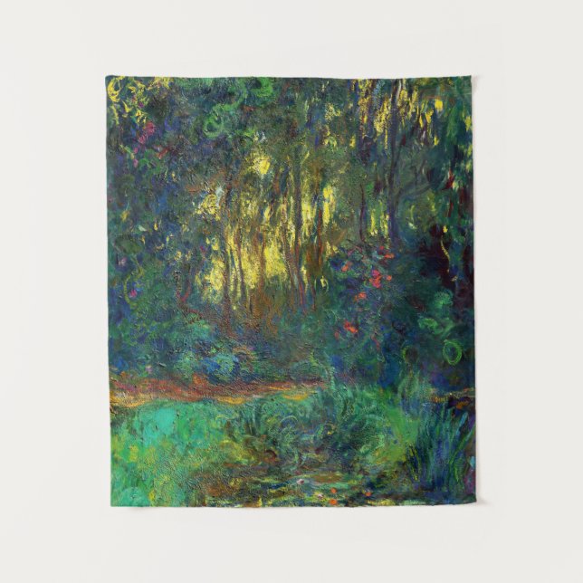 Tapete De Parede Claude Monet - Canto de um Pond com Lírios (Frente)