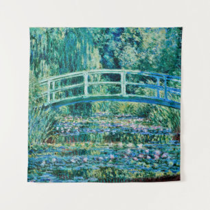 Tapete De Parede Claude Monet - Lírios De Água E Ponte Japonesa