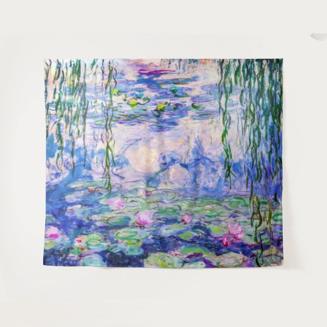 Tapete De Parede Claude Monet - Lírios/Ninfas 1919 (Frente (Horizontal))