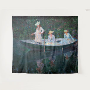 Tapete De Parede Claude Monet - No Barco Norueguês