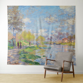 Tapete De Parede Claude Monet - Primavera do Sena