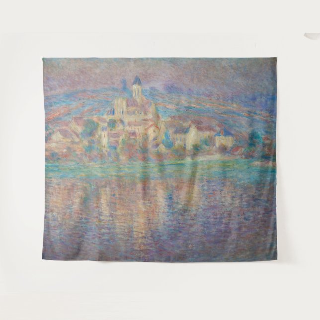 Tapete De Parede Claude Monet - Vetheuil, Sunset (Frente (Horizontal))