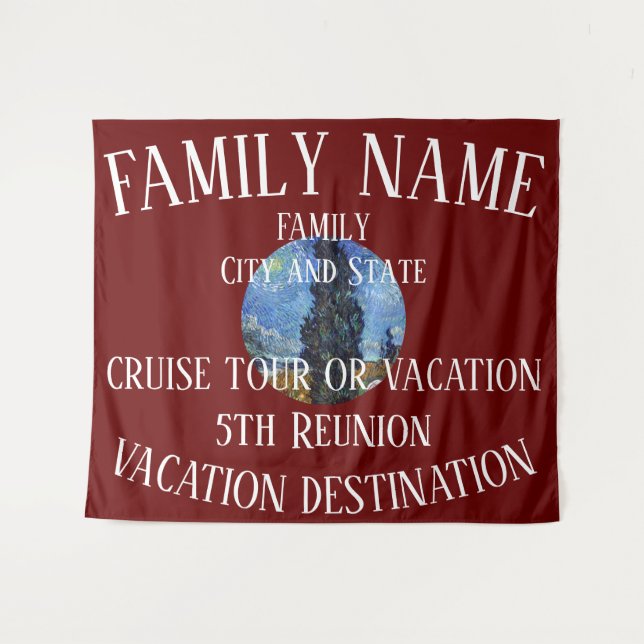 Tapete De Parede Clientes Personalizáveis do Backdrop Wall Hangings (Frente (Horizontal))