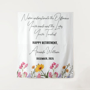 Tapete De Parede Cobertor Personalizado de Aposentadoria flor Prese