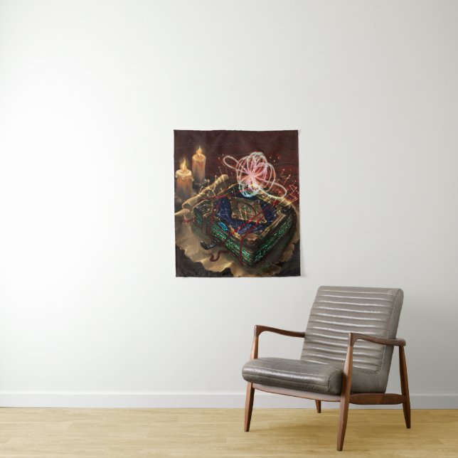 Tapete De Parede Códice Akasha - arte fantástico místico esotérico (In Situ)