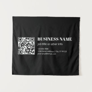 Tapete De Parede Código QR personalizado & Texto retrô-moderno edit