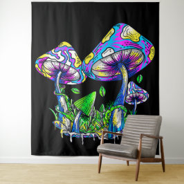 Tapete De Parede Cogumelos Psilocybe 