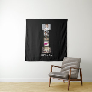 Tapete De Parede Colagem de Fotografias com design Carta I