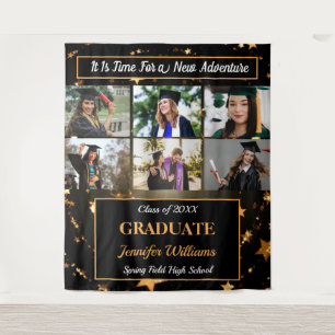 Tapete De Parede Colagem de fotos personalizadas para formatura Nom