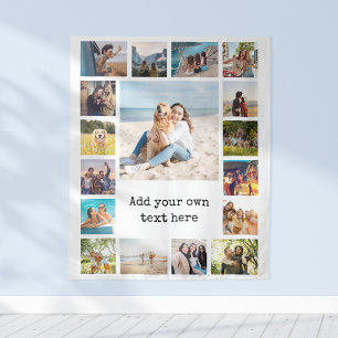 Tapete De Parede Colagem de Fotos Simples Moderna 17