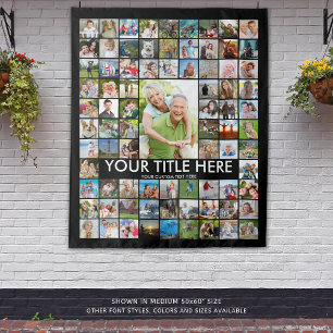 Tapete De Parede Colagem Personalizada de 81 Fotos Cor Personalizad