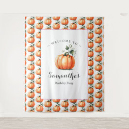 Tapete De Parede Colírio de Fotografias do Chá de fraldas Pumpkin R