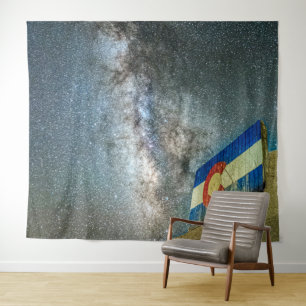 Tapete De Parede Colorado Living // Milkyway Galaxy Longa Exposiç