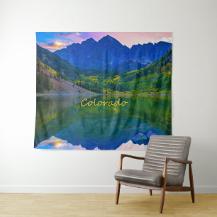Tapete De Parede Colorado Rocky Mountains e Lake