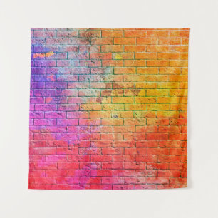 Tapete De Parede Colorful brick wall backgroundwall,color,backgroun