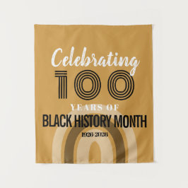 Tapete De Parede Comemorando 100 Anos do Mês da História Negra