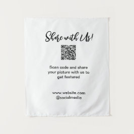 Tapete De Parede Compartilhe a imagem digitalizar código QR adicion