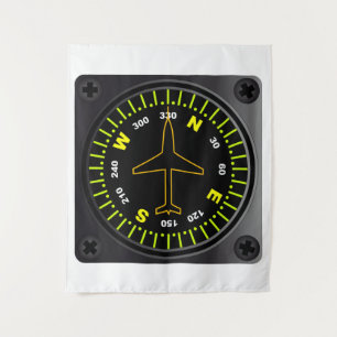 Tapete De Parede Compass da aeronave