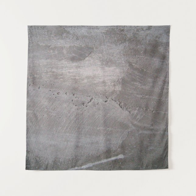 Tapete De Parede Concrete grey gray wall plaster (Frente)