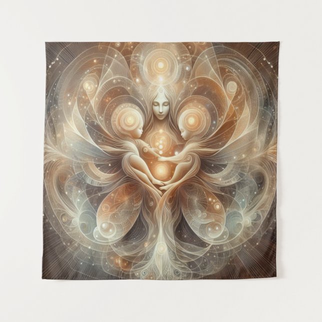 Tapete De Parede Conexão Eterna (Frente)