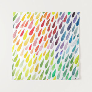 Tapete De Parede Conjunto de Apresentação de Cores d'Água Coloridas