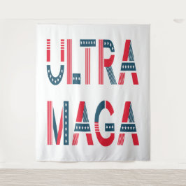 Tapete De Parede Conservador Republicano Patriótico Ultra MAGA Trum