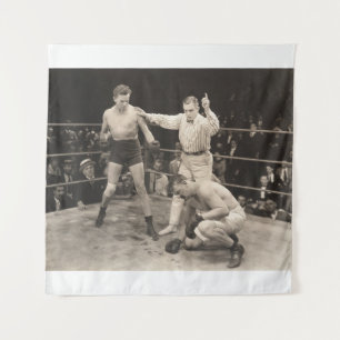 Tapete De Parede Contagem de referência sobre boxer em ringboxing, 