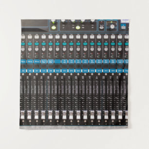 Tapete De Parede Controle de mixer de som, sala de eventos.