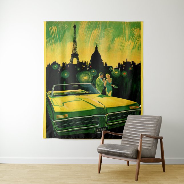 Tapete De Parede Conversível Bonneville dos anos 60 (In Situ)