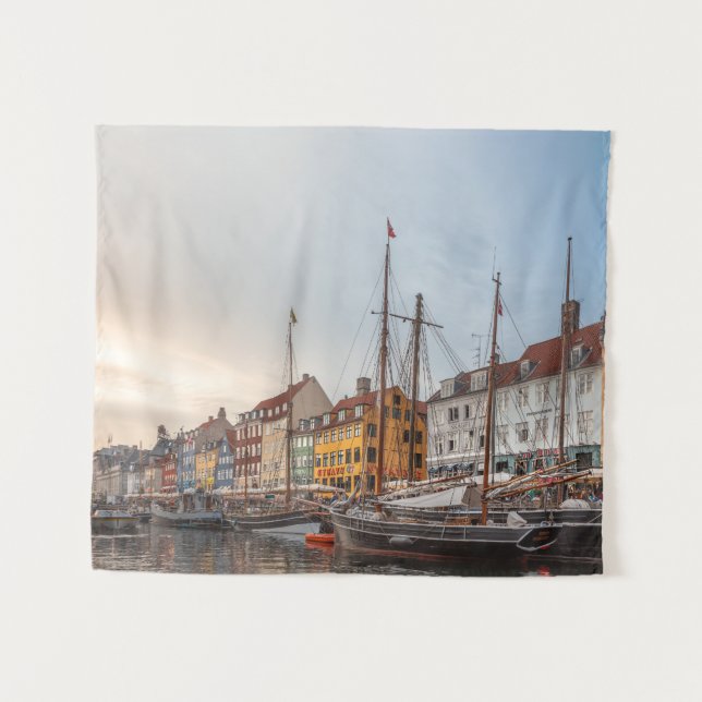 Tapete De Parede Copenhague Dinamarca (Frente (Horizontal))