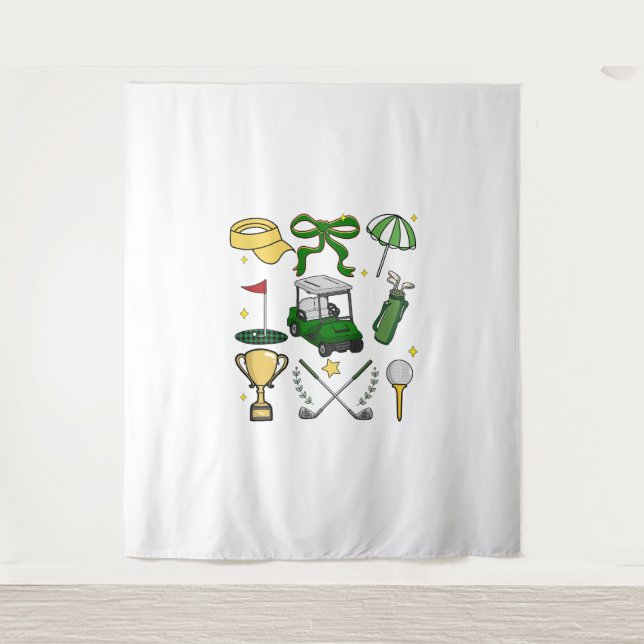 Tapete De Parede Coquette de golfe de pré-disquete (Frente)