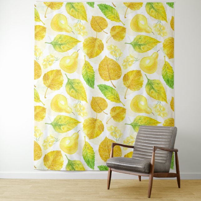 Tapete De Parede Cor d'água do padrão de outono (In Situ)