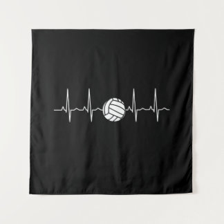 Tapete De Parede Coração da Bola de Volei