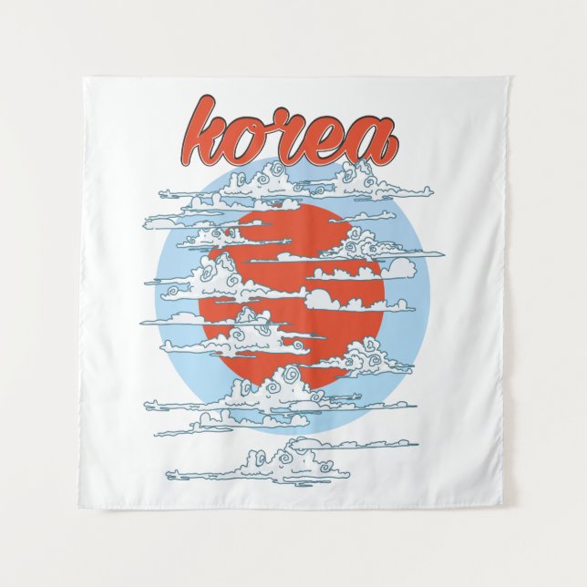 Tapete De Parede Coreia (Frente)