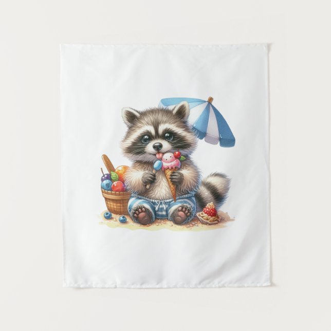 Tapete De Parede Corrente de Ameaças de Verão (Frente)