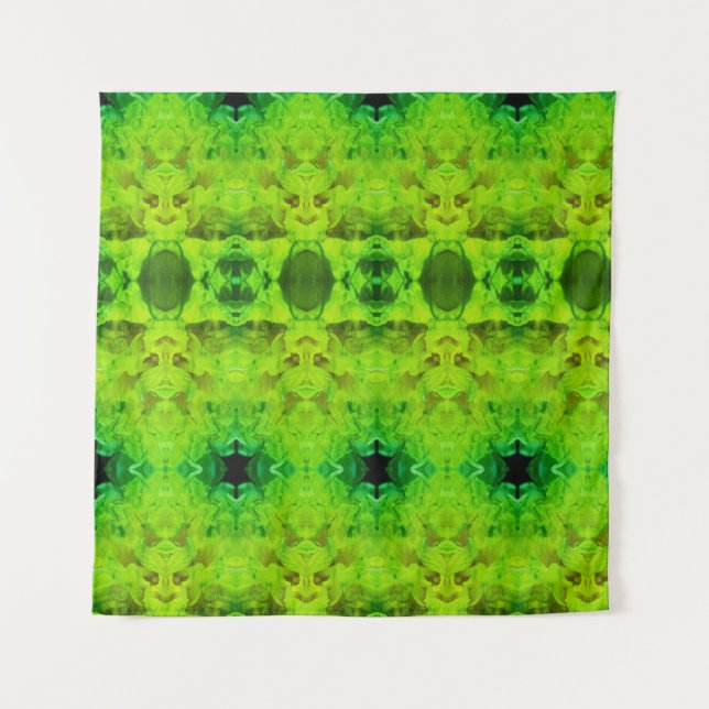 Tapete De Parede Cortina de Chá Daffodil X GL Ikat 8 (Frente)