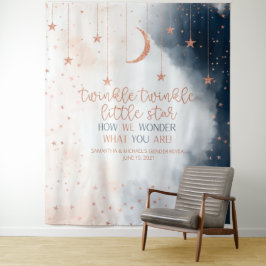 Tapete De Parede Cortina de Revelação de Gênero, Banner Estrelinha 