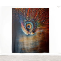 Coruja de Grãos de Madeira Grossa