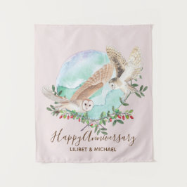 Tapete De Parede Corujas Personalizadas