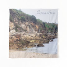 Coruna, Espanha | Vista Oceânica com Clipes Cênico