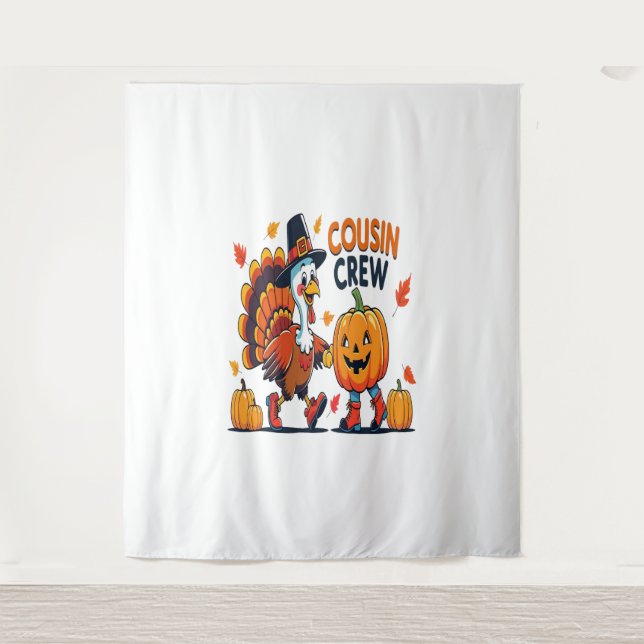 Tapete De Parede Cousin Crew Pumpkin (Frente)