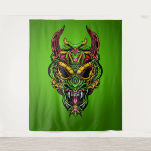 Tapete De Parede Cranio de Serpente
